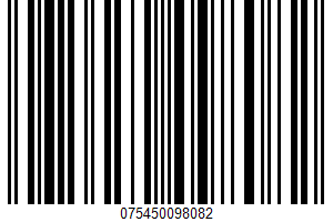 Round Top White Enriched Bread UPC Bar Code UPC: 075450098082
