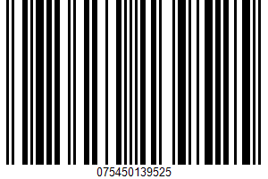 Fat Free Whipped Topping UPC Bar Code UPC: 075450139525