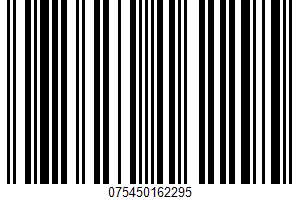 Chocolate Whole Milk UPC Bar Code UPC: 075450162295