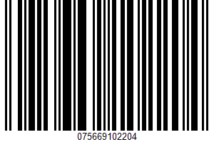 Black Beans UPC Bar Code UPC: 075669102204