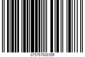 Ice Cream UPC Bar Code Ice Cream UPC Bar Code UPC: 075767600398