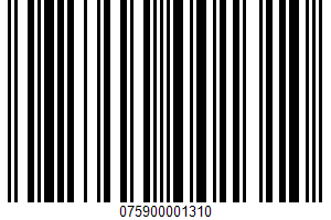 Fully Cooked Sausage Links UPC Bar Code UPC: 075900001310