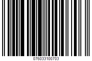 All Natural Thinly Sliced Dry Cured UPC Bar Code All Natural Thinly Sliced Dry Cured UPC Bar Code UPC: 076033100703