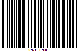 Ice Cream UPC Bar Code Ice Cream UPC Bar Code UPC: 076310670011