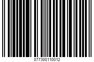 Dried Lima Beans UPC Bar Code Dried Lima Beans UPC Bar Code UPC: 077300110012