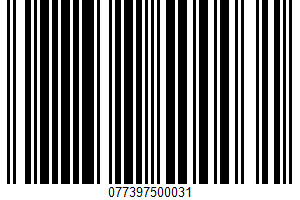 Whole Lentils UPC Bar Code Whole Lentils UPC Bar Code UPC: 077397500031