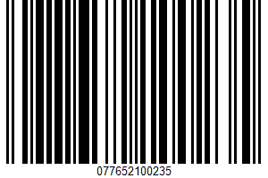 Organic Agave Nectar Sticks UPC Bar Code UPC: 077652100235