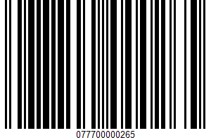 Apple Crumb Cobbler UPC Bar Code Apple Crumb Cobbler UPC Bar Code UPC: 077700000265
