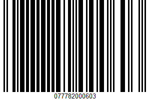 Italian Sausage UPC Bar Code UPC: 077782000603