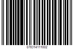 Organic Agave Five UPC Bar Code Organic Agave Five UPC Bar Code UPC: 078314111002