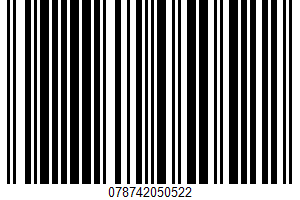 Pasteurized Process American Cheese UPC Bar Code UPC: 078742050522