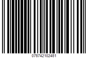 Beef Jerky UPC Bar Code UPC: 078742102481