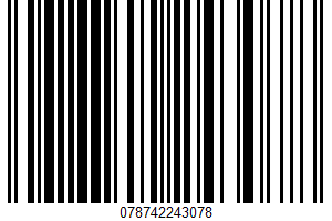 Pasteurized Process American Cheese UPC Bar Code UPC: 078742243078