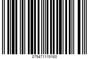 Pitted Pressed Date UPC Bar Code UPC: 079471119160