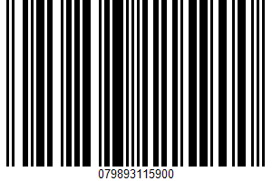 Three Cheese Organic Pizza UPC Bar Code UPC: 079893115900