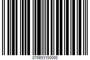 Milk UPC Bar Code UPC: 079893150000