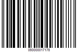 Starkist, Low Sodium Chunk Light Tuna In Water UPC Bar Code Starkist, Low Sodium Chunk Light Tuna In Water UPC Bar Code UPC: 080000017178