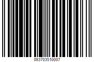 Tadin, Zendo, Dieter's Herbal Tea UPC Bar Code UPC: 083703510007