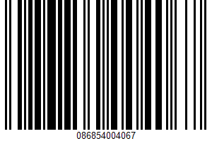 Drink UPC Bar Code UPC: 086854004067