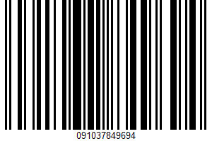 Peanut Butter UPC Bar Code UPC: 091037849694