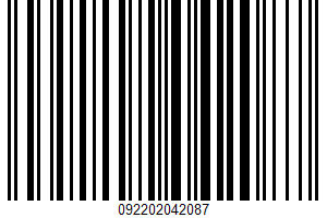 Ice Cream UPC Bar Code Ice Cream UPC Bar Code UPC: 092202042087
