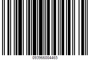 Milk UPC Bar Code UPC: 093966004465