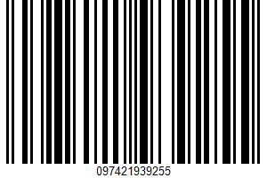 Bar UPC Bar Code UPC: 097421939255