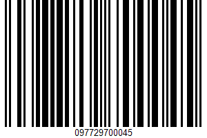 Fine Dark Chocolate UPC Bar Code UPC: 097729700045