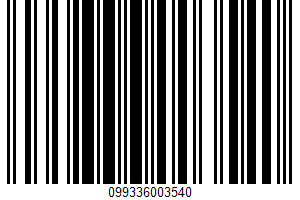 Pasta Sauce UPC Bar Code UPC: 099336003540