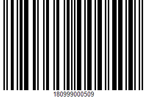 Southern Barbecue, Baked Crunchy Black Bean Chips UPC Bar Code UPC: 180999000509