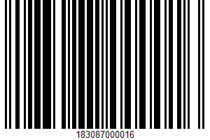 Zip Sauce, Sauce UPC Bar Code Zip Sauce, Sauce UPC Bar Code UPC: 183087000016