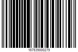 Minced Giardiniera UPC Bar Code Minced Giardiniera UPC Bar Code UPC: 187839000279