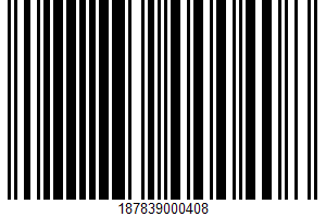 Classic Olive Muffalata UPC Bar Code Classic Olive Muffalata UPC Bar Code UPC: 187839000408