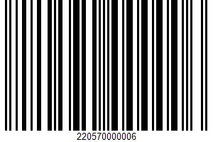 Hormel, Premium Ham, Hardwood Smoked UPC Bar Code UPC: 220570000006