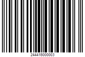 Echelon Foods, Turducken Turkey UPC Bar Code Echelon Foods, Turducken Turkey UPC Bar Code UPC: 244418000003