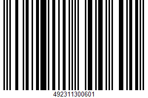 Lightly Sweetened Cereal UPC Bar Code UPC: 492311300601