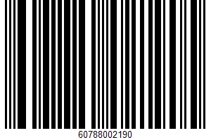 Broccoli Florets UPC Bar Code UPC: 60788002190