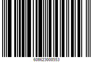 Black Pepper Coarse Grind UPC Bar Code UPC: 608623000553
