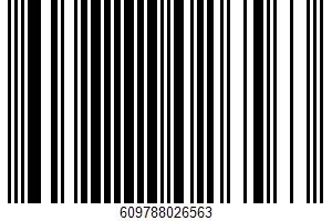 Chili Sauce UPC Bar Code UPC: 609788026563