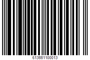 Italian Extra Virgin Olive Oil UPC Bar Code UPC: 613881100013