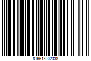 Wafer With Rum Filling UPC Bar Code UPC: 616618002338