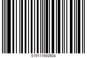 Sherry Vinegar UPC Bar Code UPC: 619111900804