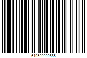 Whole Wheat Everything Flatbread UPC Bar Code Whole Wheat Everything Flatbread UPC Bar Code UPC: 619309000668