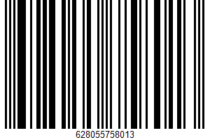 Pasta Sauce UPC Bar Code UPC: 628055758013