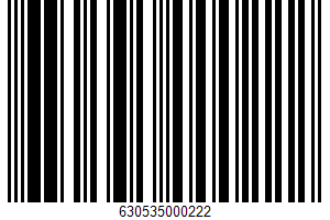 Mexican Style Grated Cheese UPC Bar Code UPC: 630535000222