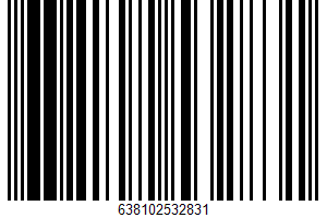 Nutrition Bars UPC Bar Code Nutrition Bars UPC Bar Code UPC: 638102532831