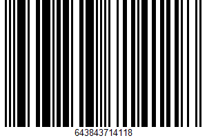 High Protein Shake UPC Bar Code High Protein Shake UPC Bar Code UPC: 643843714118