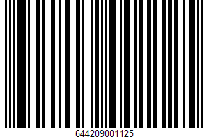 Original Syrup UPC Bar Code UPC: 644209001125