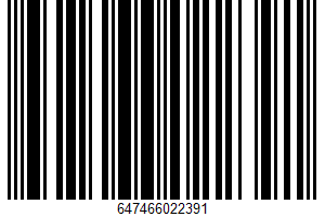 Crumb Cake UPC Bar Code UPC: 647466022391