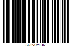 Fruit Concentrate UPC Bar Code UPC: 647854720502